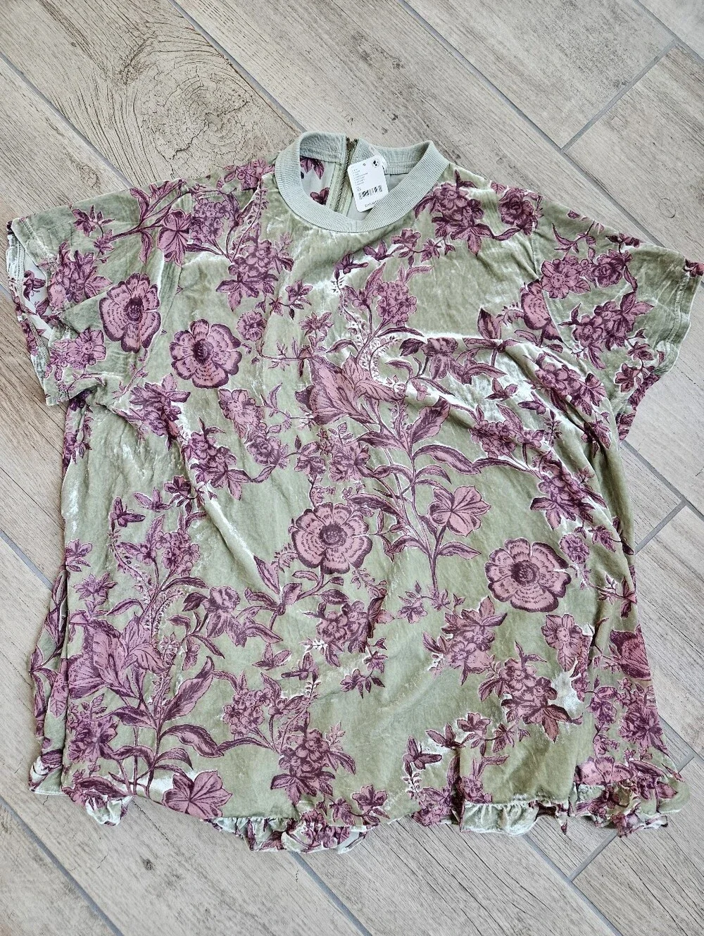 Free People Botanical Blooms Mini Dress